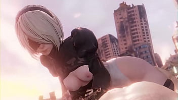 2B De Nier Automata Es Follada Hentai